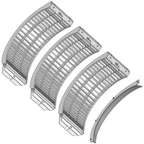 Aftermarket BH84286 Combine Wide Spaced Concave Set Fits JD 9650STS 9660STS 9670STS 9750STS COT30-0014 - main